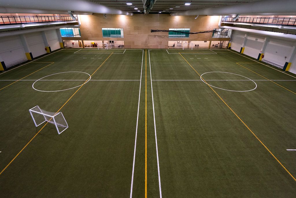 Aerial view of the Northern Sport Centre Field Room