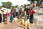A well in northern Uganda