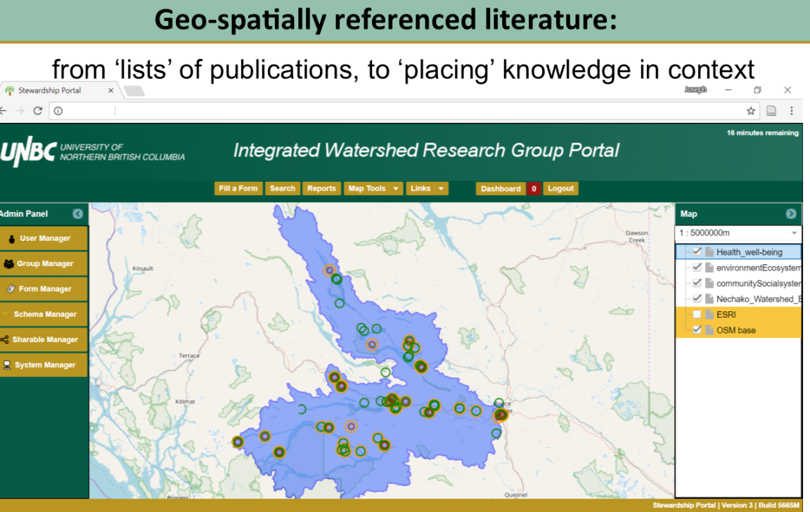 From list to maps: literature in a spatial context