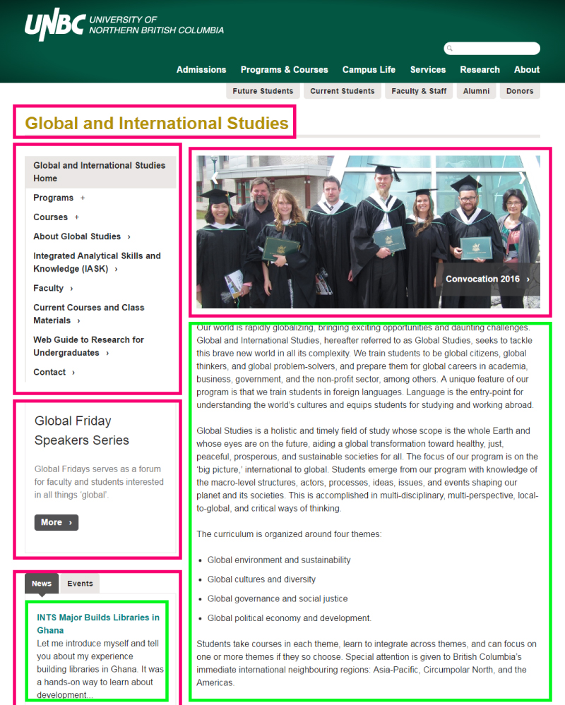 basic website