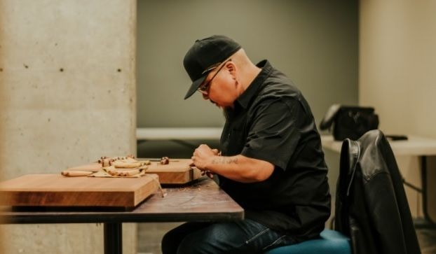 Clayton Gauthier Carving