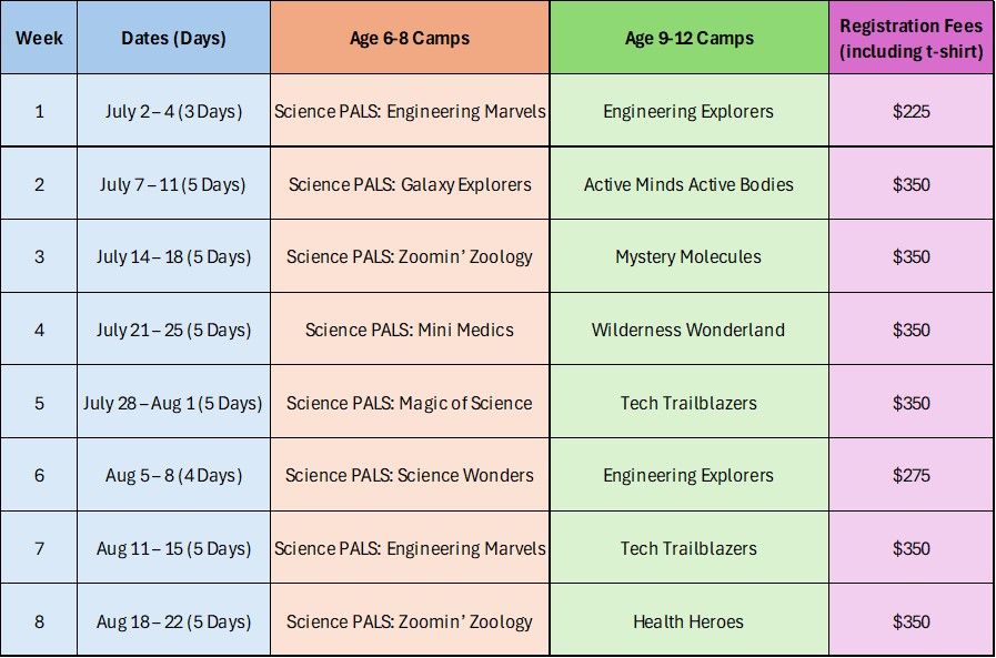 Active Minds - PG Camps 2025