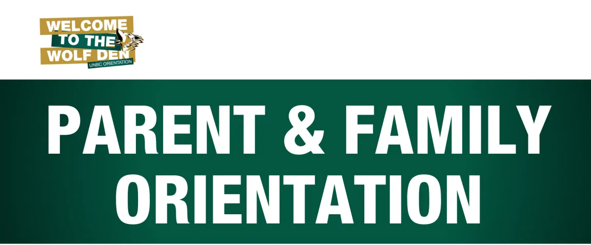 Poster for Parents and Family Orientation