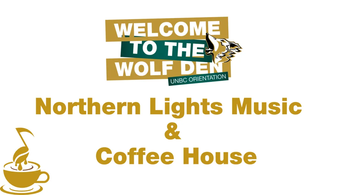 Poster for Northern Lights Music & Coffee House