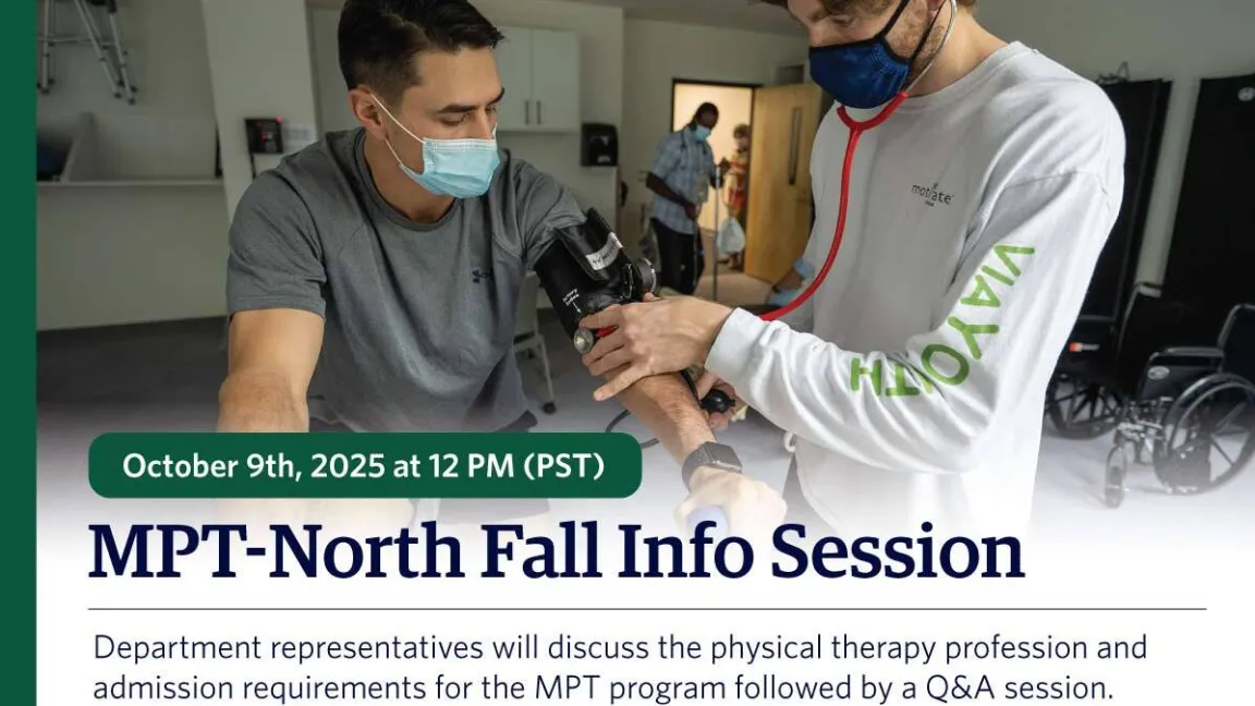 MPT-North Info Session on October 9, 2025