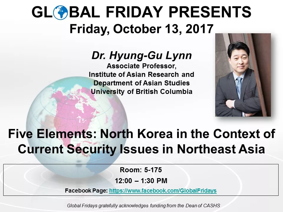 Global Friday Poster - October 13, 2017