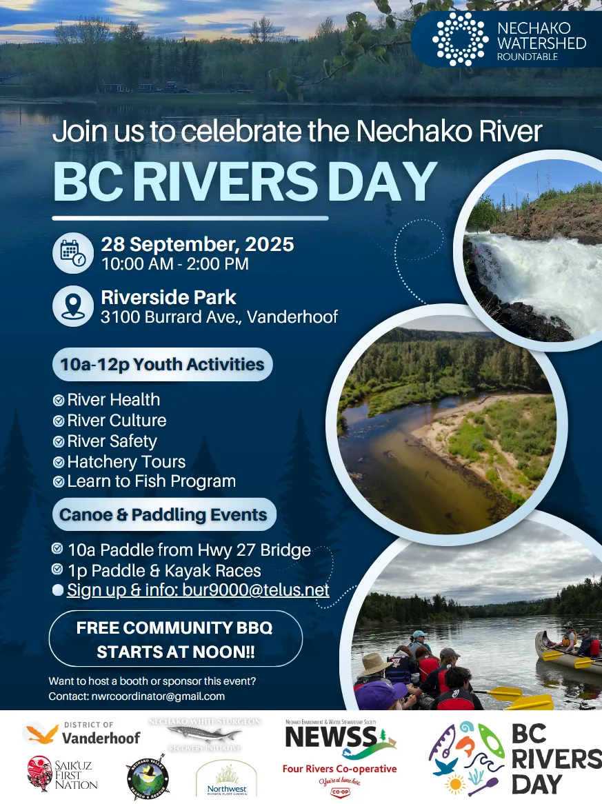Celebrate BC Rivers Day and the Nechako River in Vanderhoof