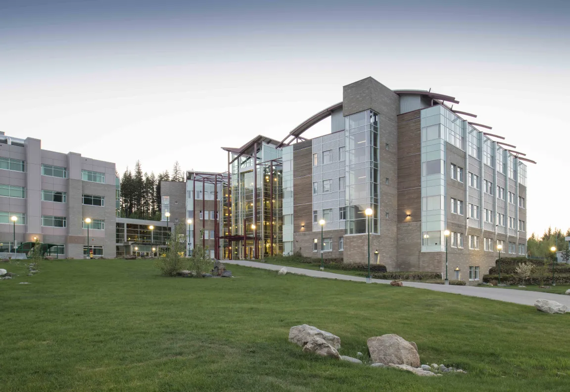 UNBC teaching and learning building