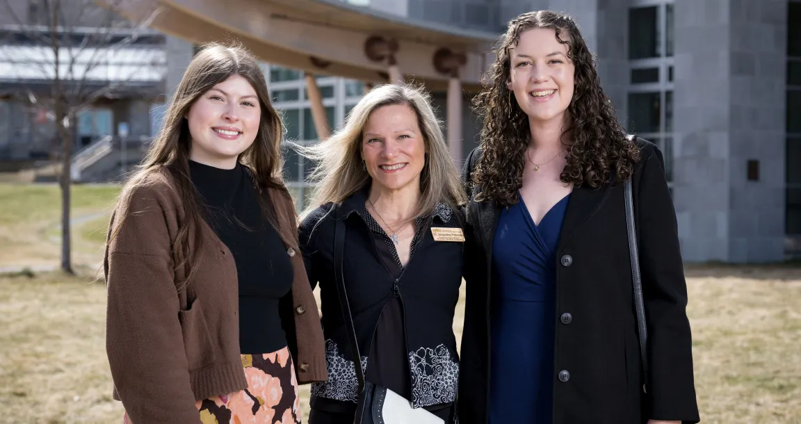Jenna Rea, Dr. Jacqui Pettersen, and Katherine Bailey