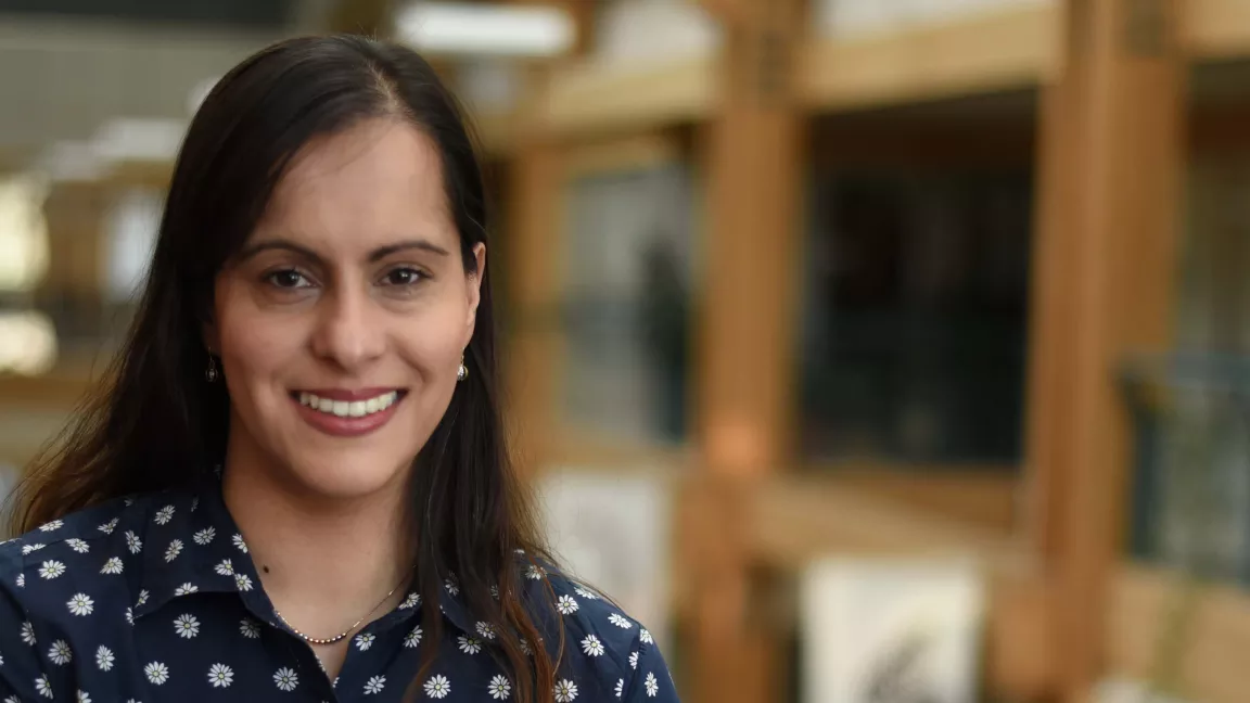 Dr. Lianne Tripp in MacCaffray Hall