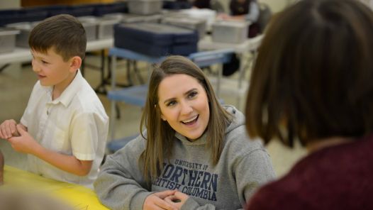 UNBC student Cleo Whetter