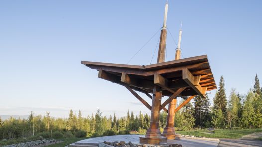 UNBC Prince George campus, Rotary Centennial Gazebo