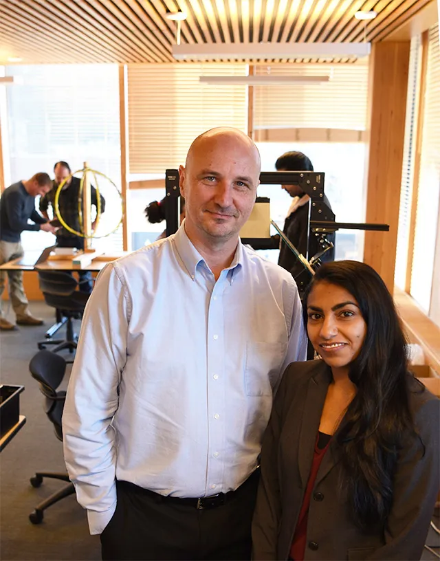 Fryderyk and Rathika of Spark Lab