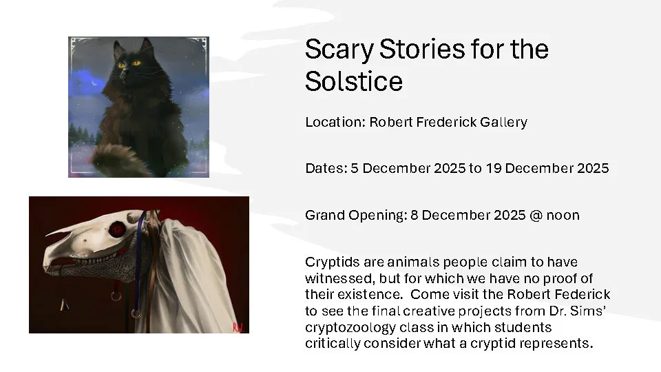 Poster for Scary Stories for the Solstice