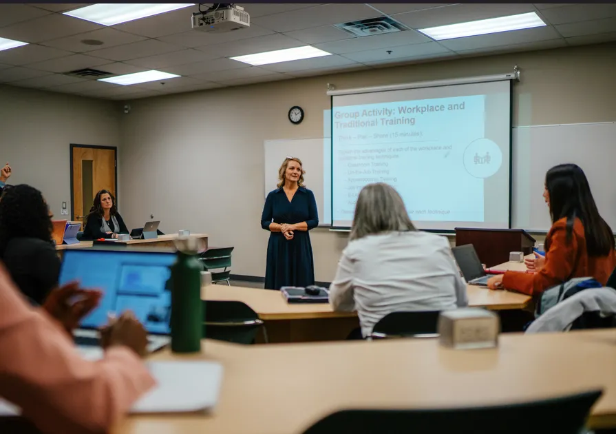 Carla Teaching MBA Weekend 