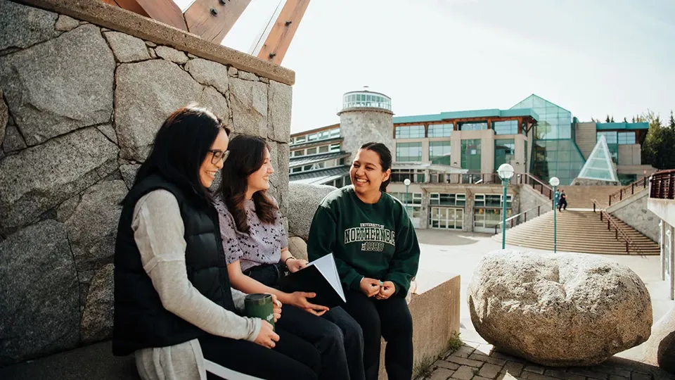 Students in the Courtyard