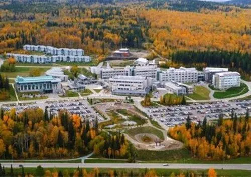 UNBC Campus in Fall