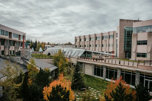 UNBC First Nations Centre and Student Success Street