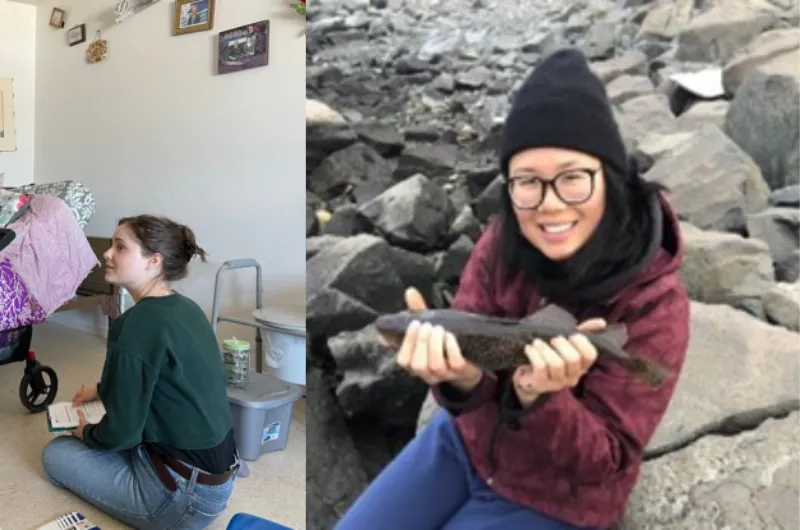 Left: Halena Scanlon, Right: Stephanie Chan