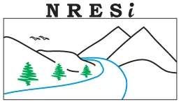 NRESi logo showing trees, mountains and a river