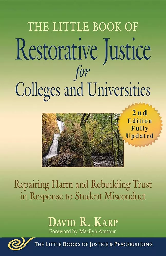 Book cover: The Little Book of Restorative Justice for Colleges and Universities
