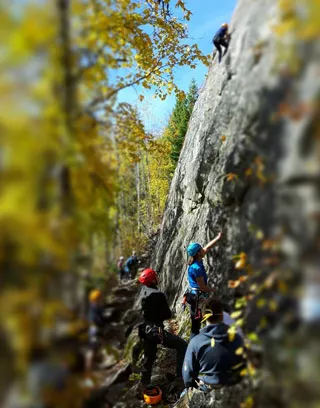 ORTM Rock Climbing Outdoor Recreation Tourism Management rock climbing
