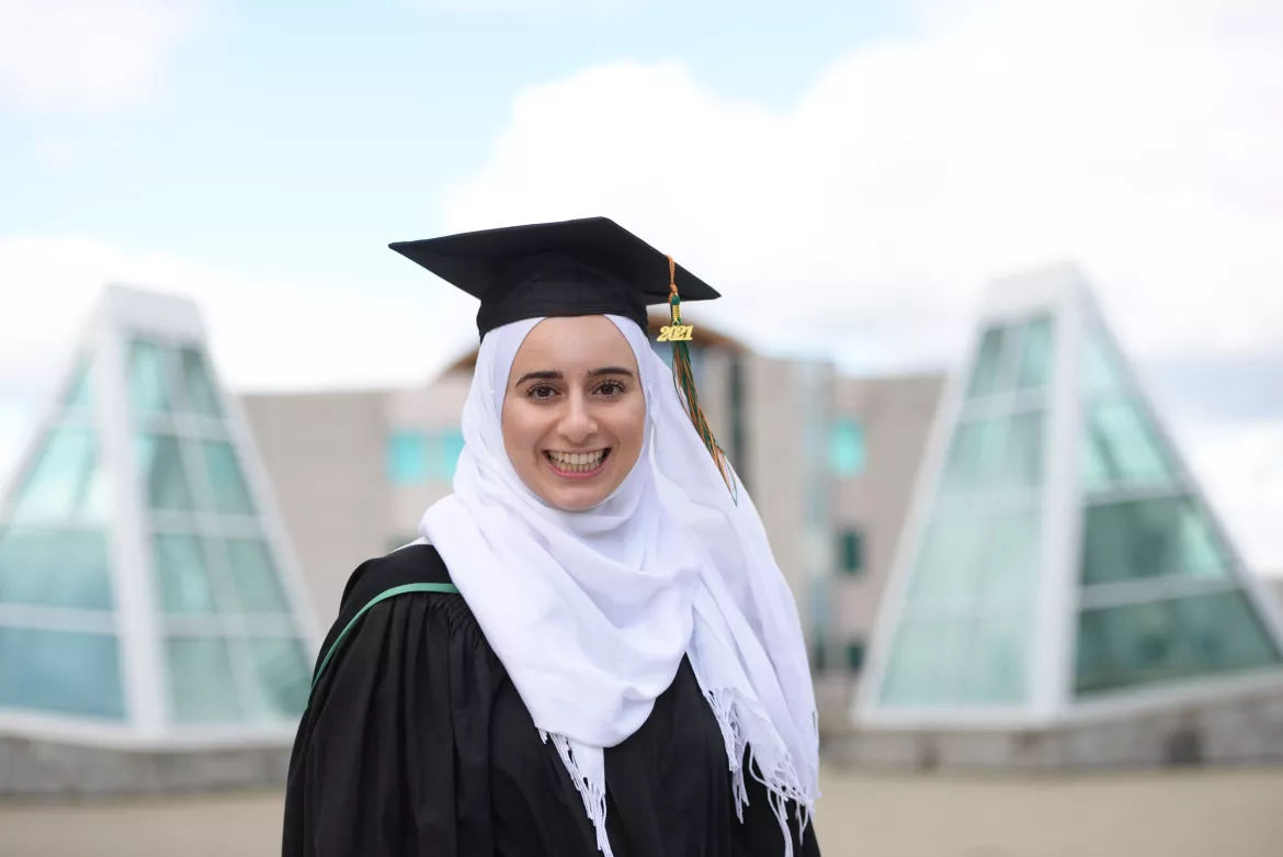 UNBC Valedictorian Lila Mansour Lila Mansour