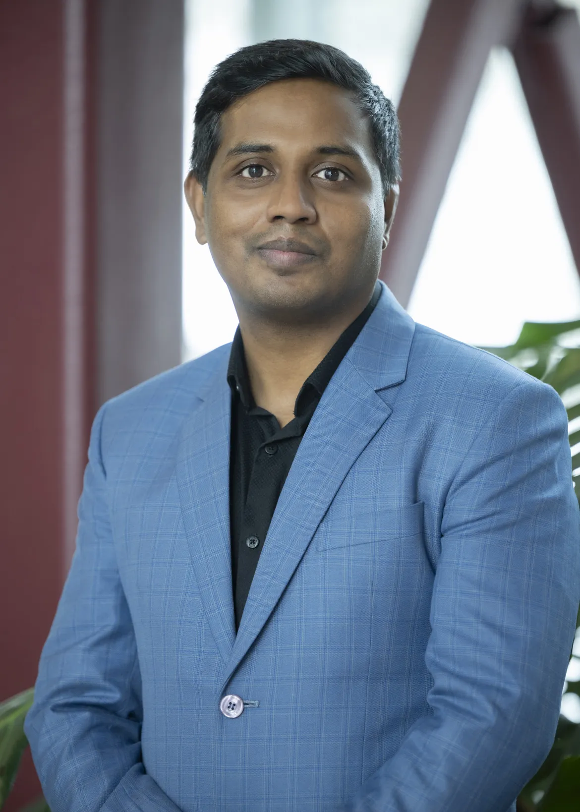 A protrait photo of a person