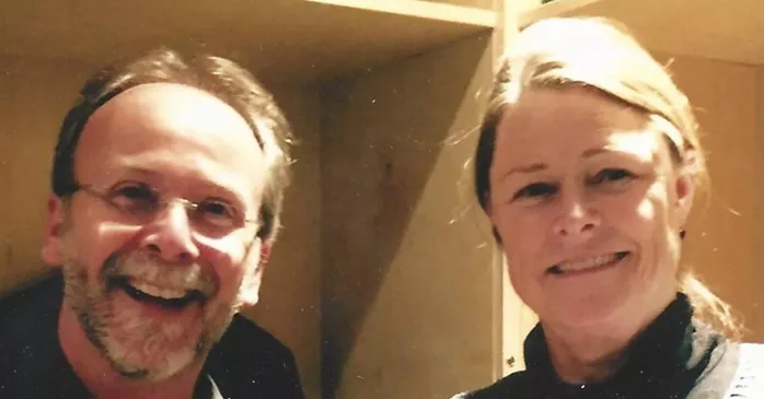 Drs Phil Owens and Ellen Petticrew standing side by side