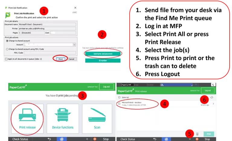 Print Release Quick Scan Guide 