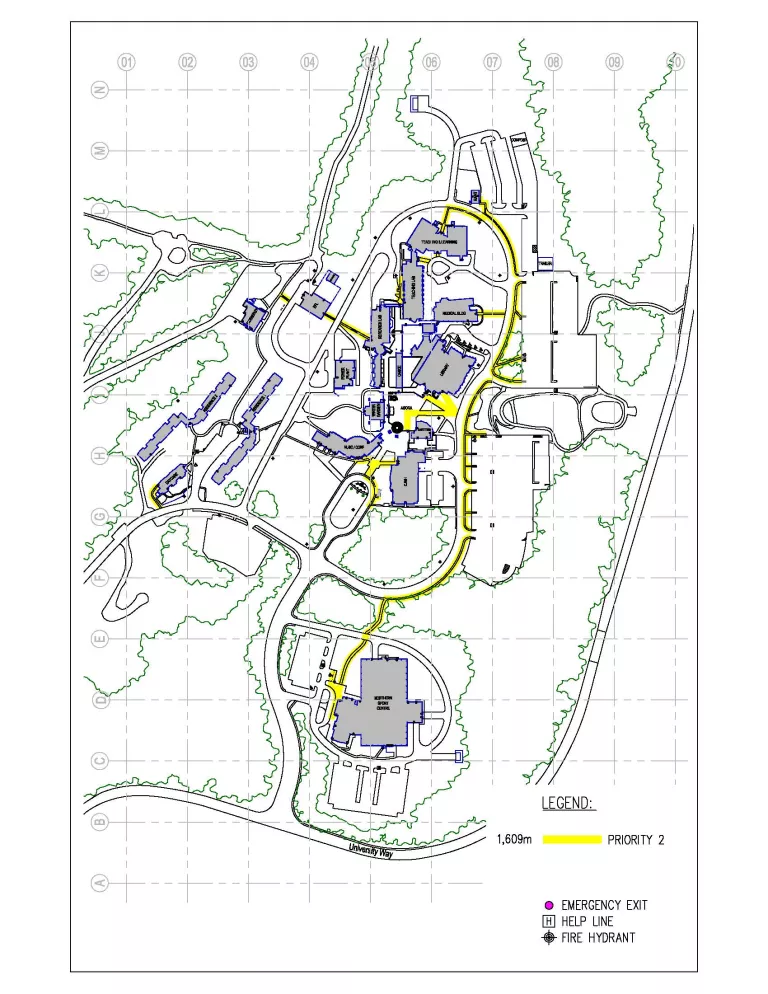 Priority 2 Snow & Ice Removal Route