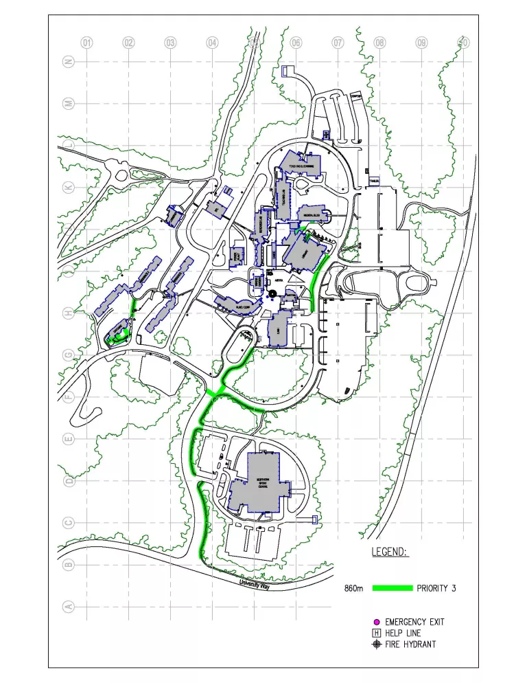 Priority 3 Snow & Ice Removal Route