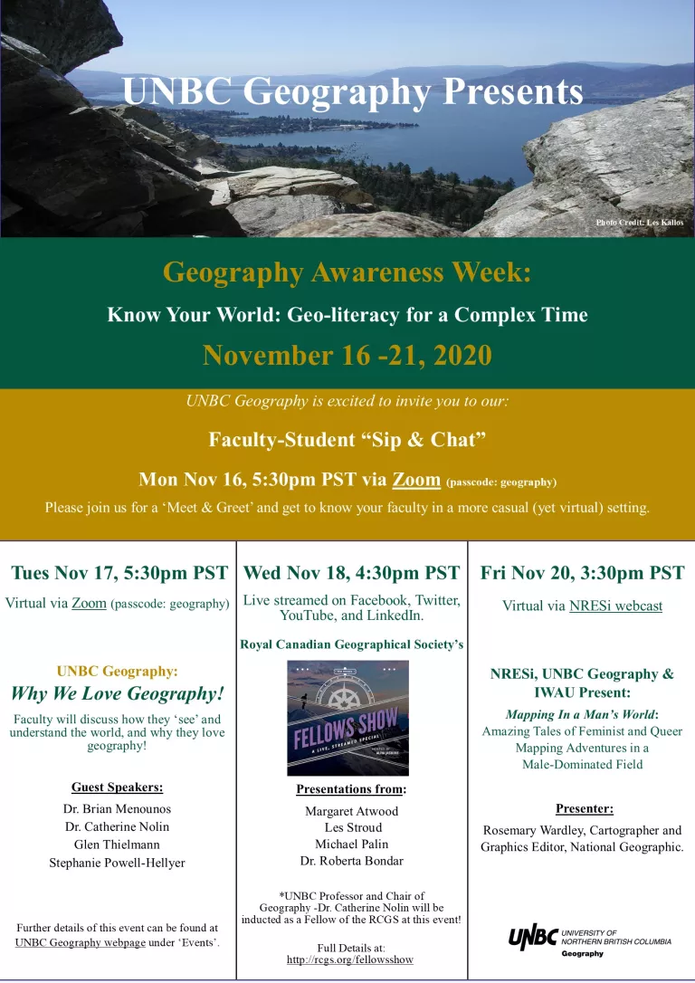 Geography Awareness Week 2020