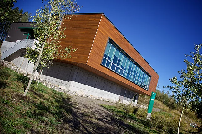 View of the bioenergy plant