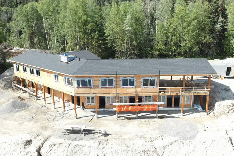 A large building under construction