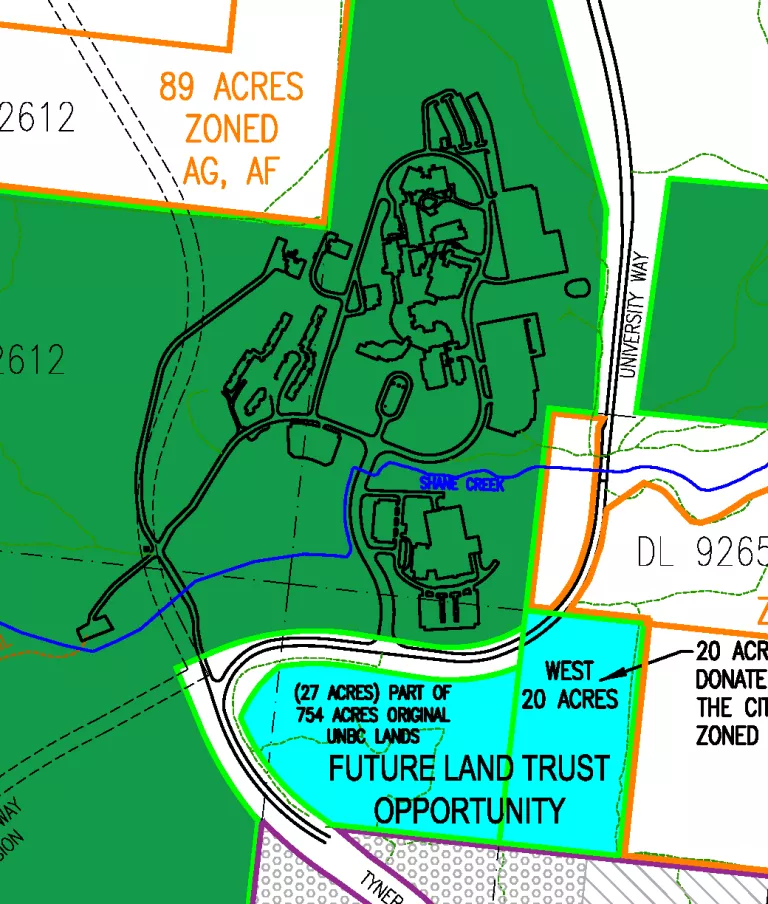 Land development map