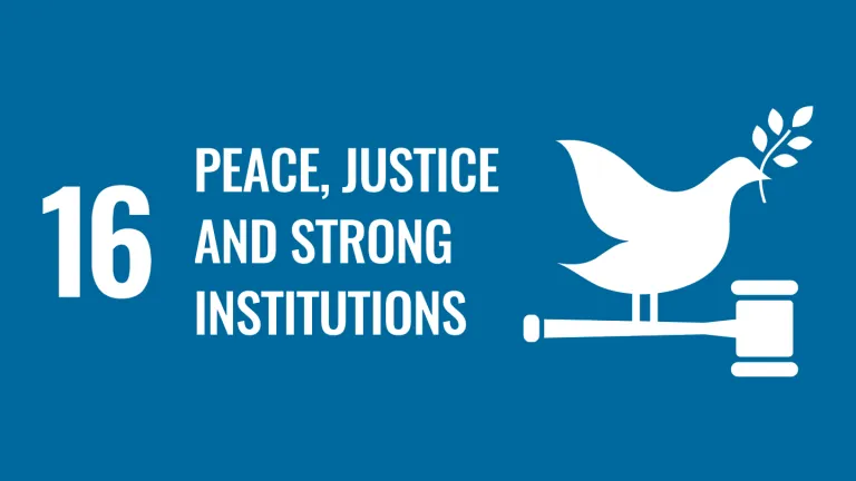 Sustainable Development Goal 16: Peace, Justice, and Strong Institutions