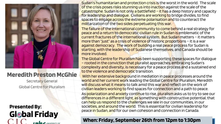 Global Friday Advertising Poster