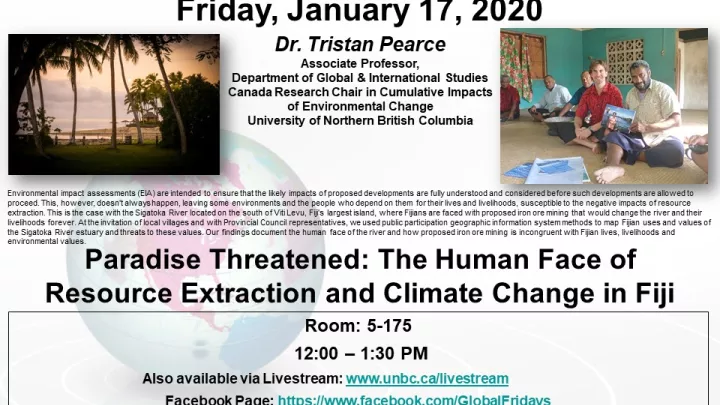 Global Friday Poster - January 17, 2020