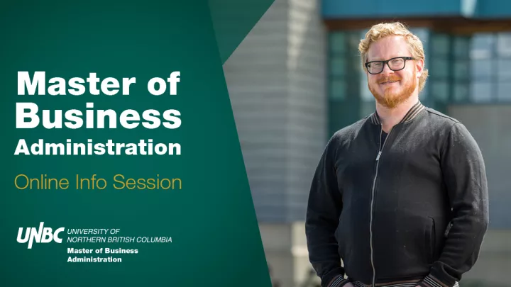 MBA Info Session