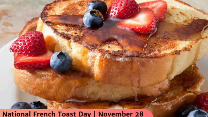 A picture of French toast breads with toppings