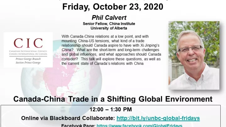 Global Friday Poster - October 23, 2020