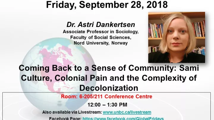 Global Friday Poster - September 28, 2018
