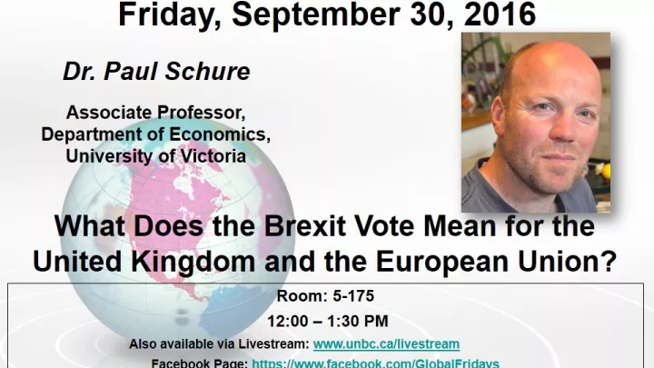 Global Friday Poster - September 30, 2016