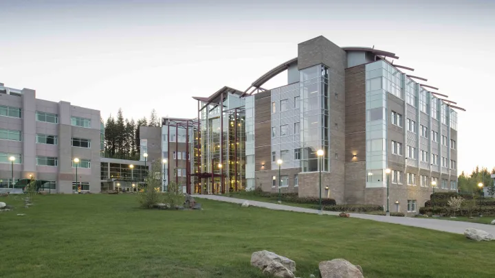 UNBC teaching and learning building