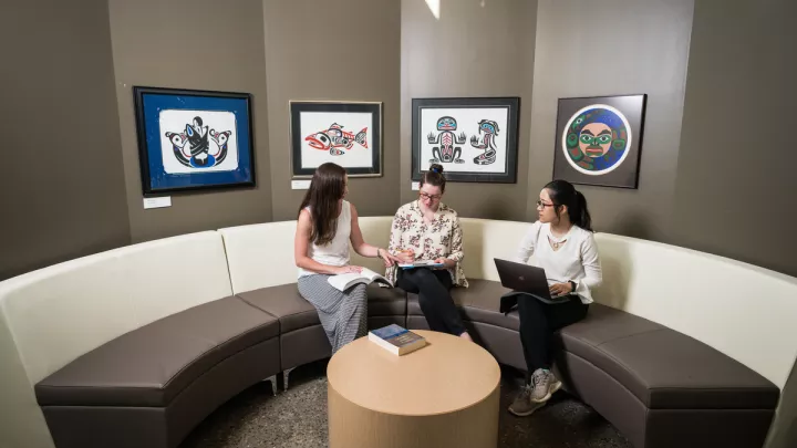 political science students in study area
